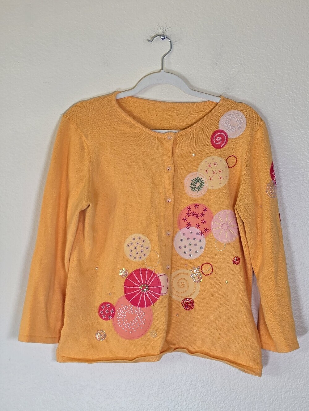 Vintage Susan Bristol Cardigan Sweater L
